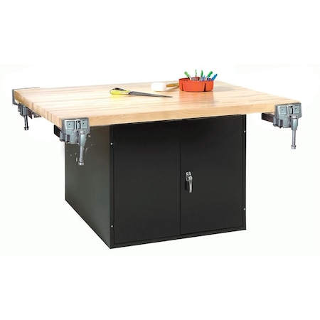 Work Bench With Vise, 64