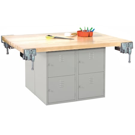 Work Bench With Vise, 64