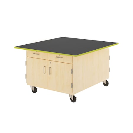 Four Station Mobile Workbench, Charcoal MPN:WW32CLCL