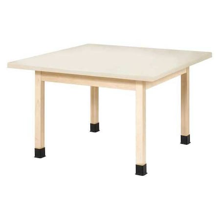 Table, Maple/Almond, Wood Frame, 48