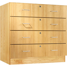 Diversified Spaces Signature Base Cabinets with 4 Lockable Drawers 36