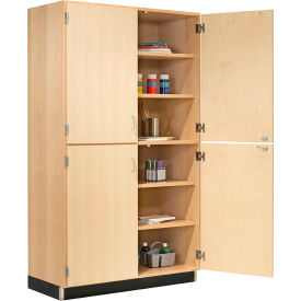 Diversified Spaces Access Tall Storage Cabinet with Split Doors 48