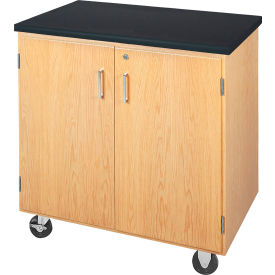 Diversified Spaces Access Mobile Touchdown Cabinet ChemGuard Top 36