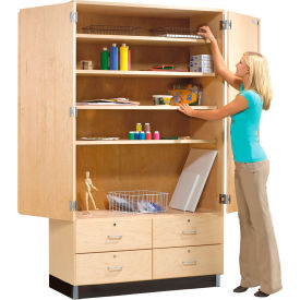 Diversified Spaces Access Tall Storage Cabinet 48