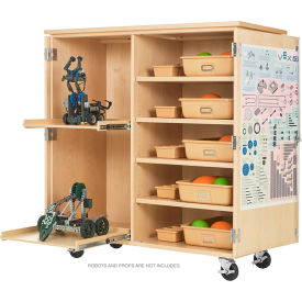 Diversified Spaces Command Robotics Storage Cabinet w/ 3-Pt Locking Handles 50