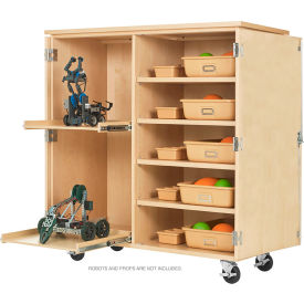 Diversified Spaces Command Robotics Compartment Tote Storage Cabinet 50