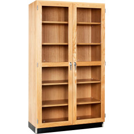 Diversified Spaces Access Tall Storage with Glass Doors 48