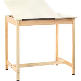 Diversified Spaces Draftsman Drawing Table 2 Piece Top 42