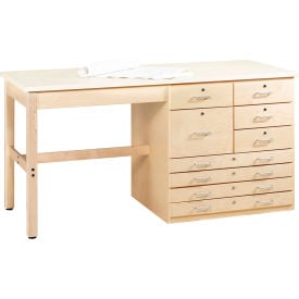 Diversified Spaces Draftsman Layout Bench 72