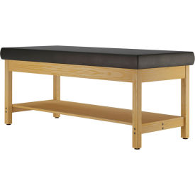 Diversified Spaces™ Medical Treatment Bench with 4 Legs & Shelf 72