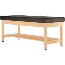 Diversified Spaces™ Medical Treatment Bench with 4 Legs & Shelf 72