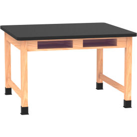 Diversified Spaces DWI-C711LBBK30L PerpetuLab Table with Laminate Top 48