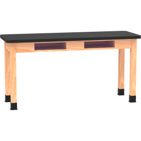 Diversified Spaces DWI-C721LBBK30E PerpetuLab Table with Laminate Top 60