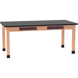 Diversified Spaces PerpetuLab Science Lab Table with Laminate Top 72