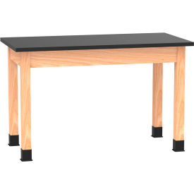 Diversified Spaces DWI-P7106K30N PerpetuLab Table with Epoxy Top 48