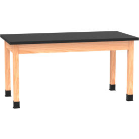 Diversified Spaces DWI-P7142BK30N PerpetuLab Table with ChemGuard Top 60