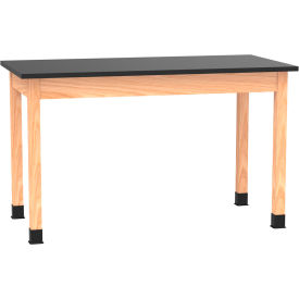 Diversified Spaces PerpetuLab Science Lab Table Table with Epoxy Top 60