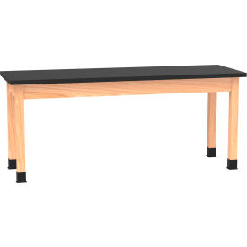 Diversified Spaces DWI-P7302BK30N PerpetuLab Table with ChemGuard Top 72