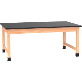 Diversified Spaces PerpetuLab Science Lab Table with Epoxy Top 72