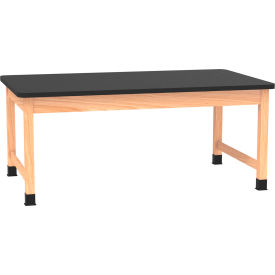 Diversified Spaces DWI-P740LBBK30L PerpetuLab Table with Laminate Top 72