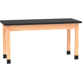 Diversified Spaces DWI-P7602BK30N PerpetuLab Table with ChemGuard Top 60