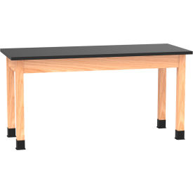 Diversified Spaces DWI-P7606K30E PerpetuLab Table with Epoxy Top 60