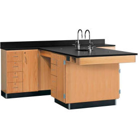 Diversified Spaces Kinetic Perimeter Workstation Phenolic Top 90