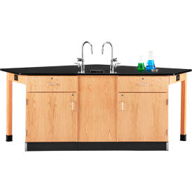 Diversified Spaces Forward Vision I Workstation with Sink 96
