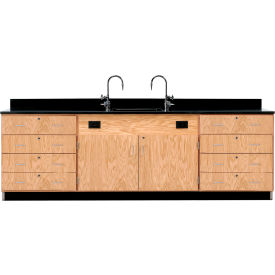 Diversified Spaces Kinetic Wall Station Phenolic Top 8 Drawers 108