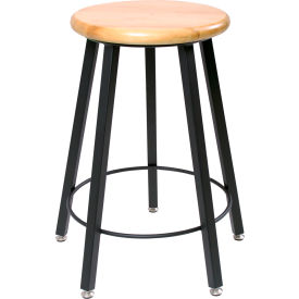Diversified Spaces™ Perspective Shop Stool with Steel Base 18