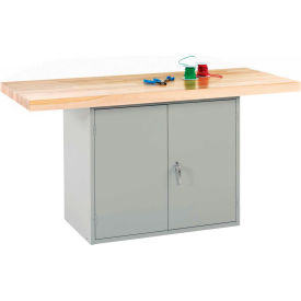 Diversified Spaces 2 Station Workbench 1 Cabinet No Vice 64