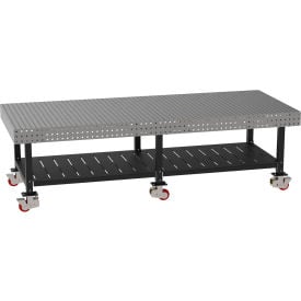 Diversified Spaces™ Welding Table with Shelf Mobile 120
