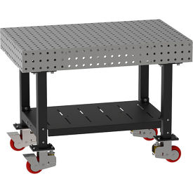 Diversified Spaces™ Welding Table with Shelf Mobile 48