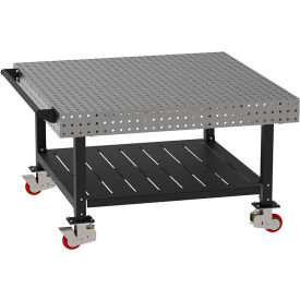 Diversified Spaces™ Welding Table with Shelf & Handle Mobile 60