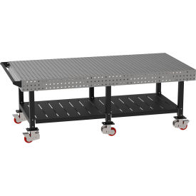 Diversified Spaces™ Welding Table with Shelf & Handle Mobile 96