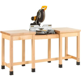 Diversified Spaces Woodworking Workbench 72