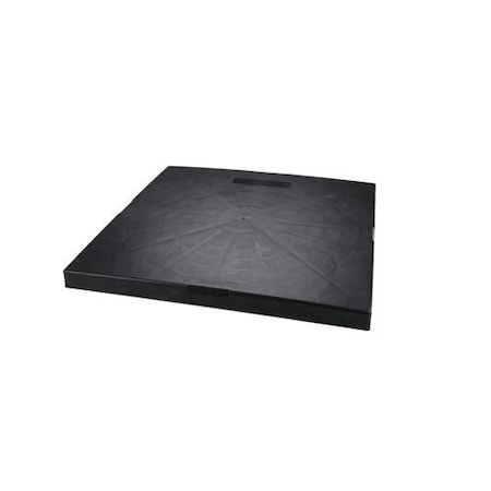 Mounting Pad, Square, 1.4 lb, 30 in L, Blk MPN:EP3030-2