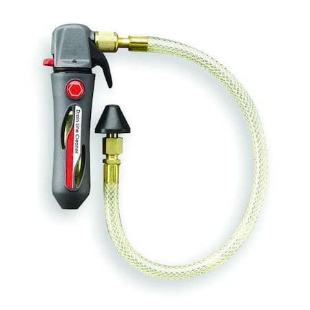Drain Clearing Gun For 3/8 in to 3/4 in Drain Opening, Black, Flexible Hose, 800 psi Max MPN:GG-1