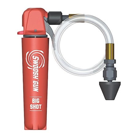 Drain Clearing Gun, CO2 Cartridge, 800 psi MPN:SG-1