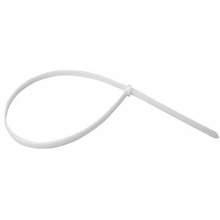 Cable Tie, 36 in L, 10 in Max Bundle Dia., Natural, Nylon 6/6, 175 lb Strength, 50 PK MPN:7-P36