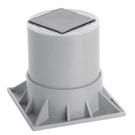 Heat Pump Riser, Two Piece, 3 In., Gray MPN:HPR-3-2P
