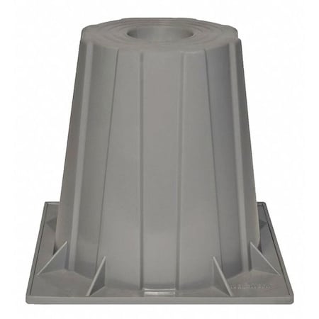 Heat Pump Riser, 500 lb Limit, Gray MPN:HPR-6