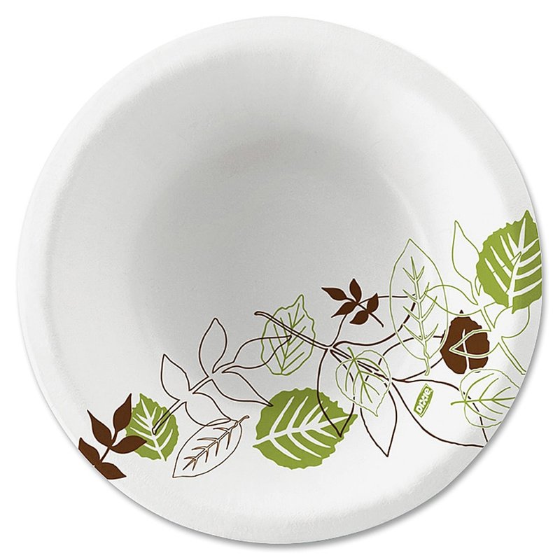 Dixie Ultra Heavy-Weight Paper Bowls, 12 ounce, Pathways Design, 1, 000 Count (125 Bowls per Pack, 8 Packs per Case) MPN:SX12PATH