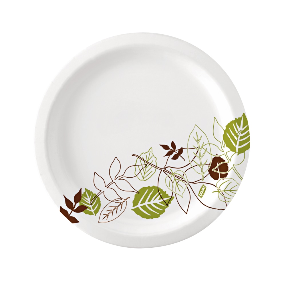 Dixie Ultra Pathways Heavyweight Paper Bowls, 20 Oz, Burgundy/Green, Carton Of 500 Bowls MPN:SX20PATH