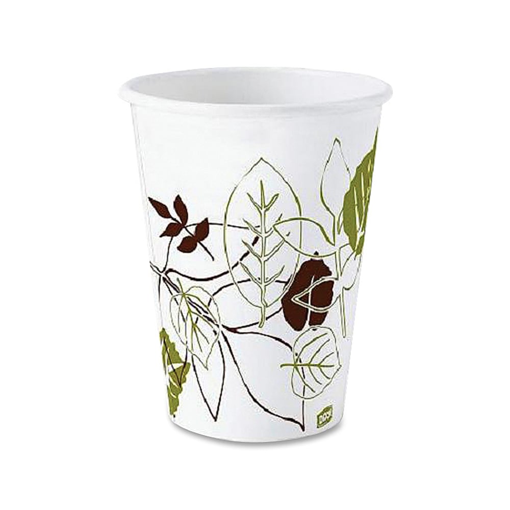 Dixie Paper Hot Cups, 8 Oz, White, Carton Of 1, 000 Cups MPN:2338PATH