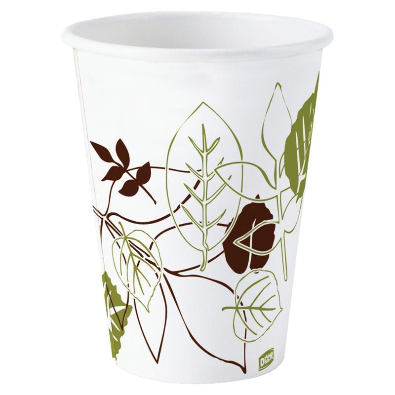 Dixie Paper Hot Cups, 10 Oz., Pack Of 50 MPN:2340PATHPK