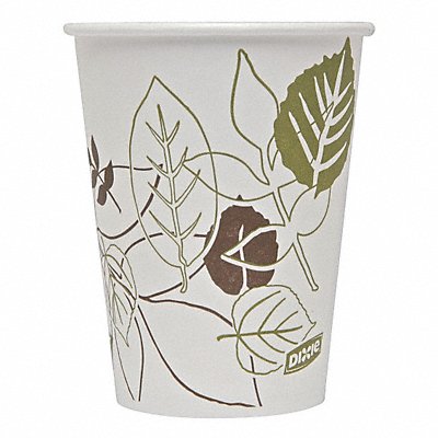 Disposable Hot Cup 8 oz White PK500 MPN:2338WS