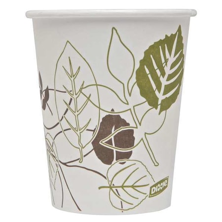 Disposable Hot cup 10 oz. White, Paper, Pathways, Pk1000 MPN:2340PATH