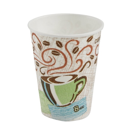 Disposable Hot cup 8 oz. White, Paper, Pk1000 MPN:5338CD
