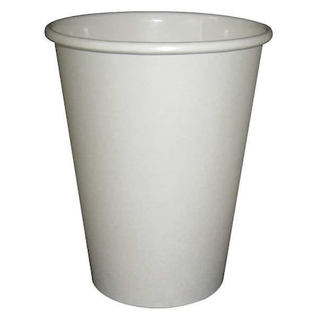 Disposable Hot cup 8 oz. White, Paper, Pk1000 MPN:5338W